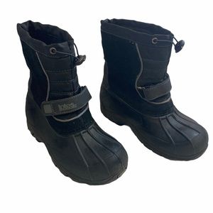 Totes Kids Snow Boots, Velcro & Bungee Closure, 5